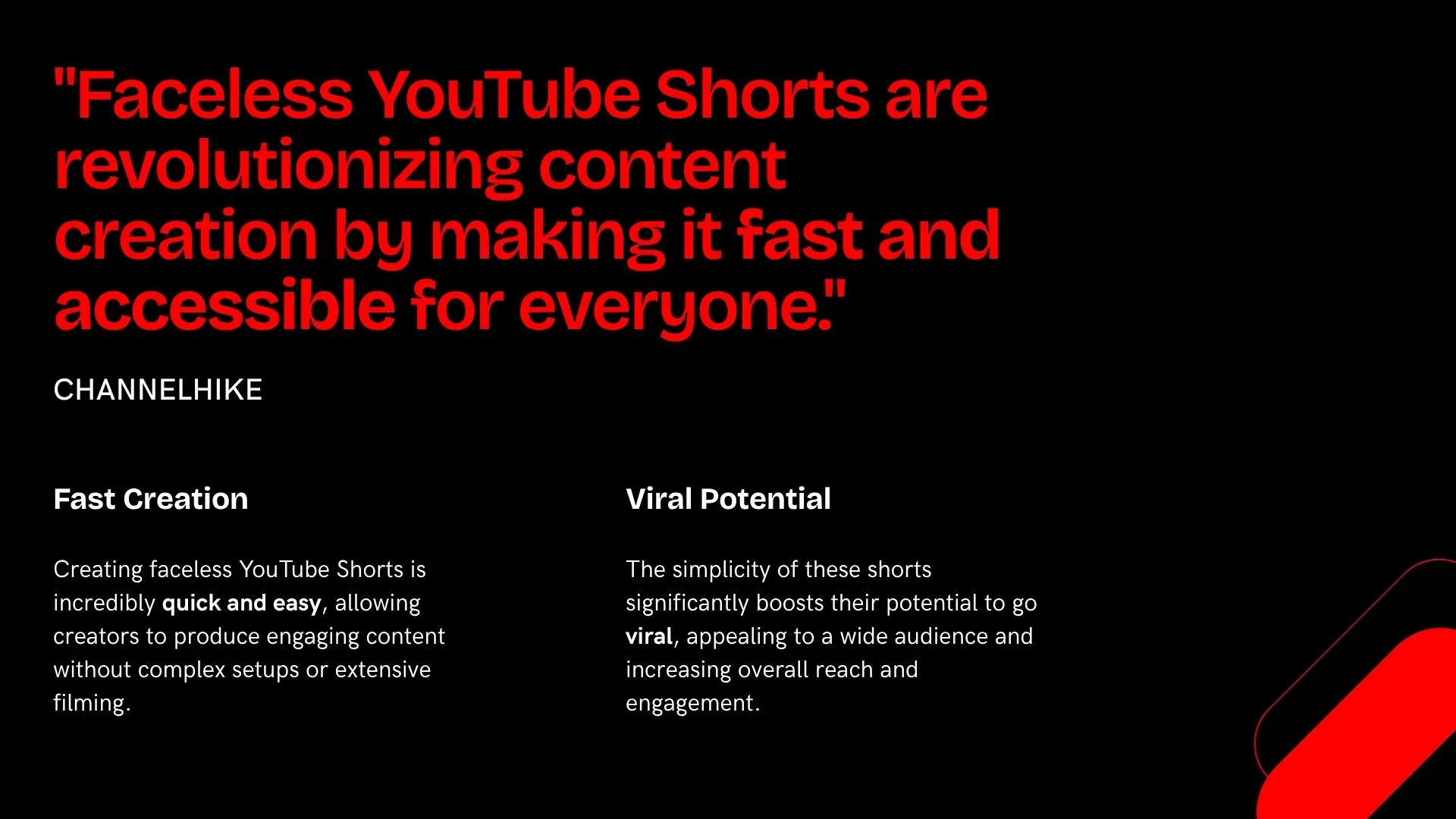 Why faceless YouTube Shorts ideas are perfect for beginners