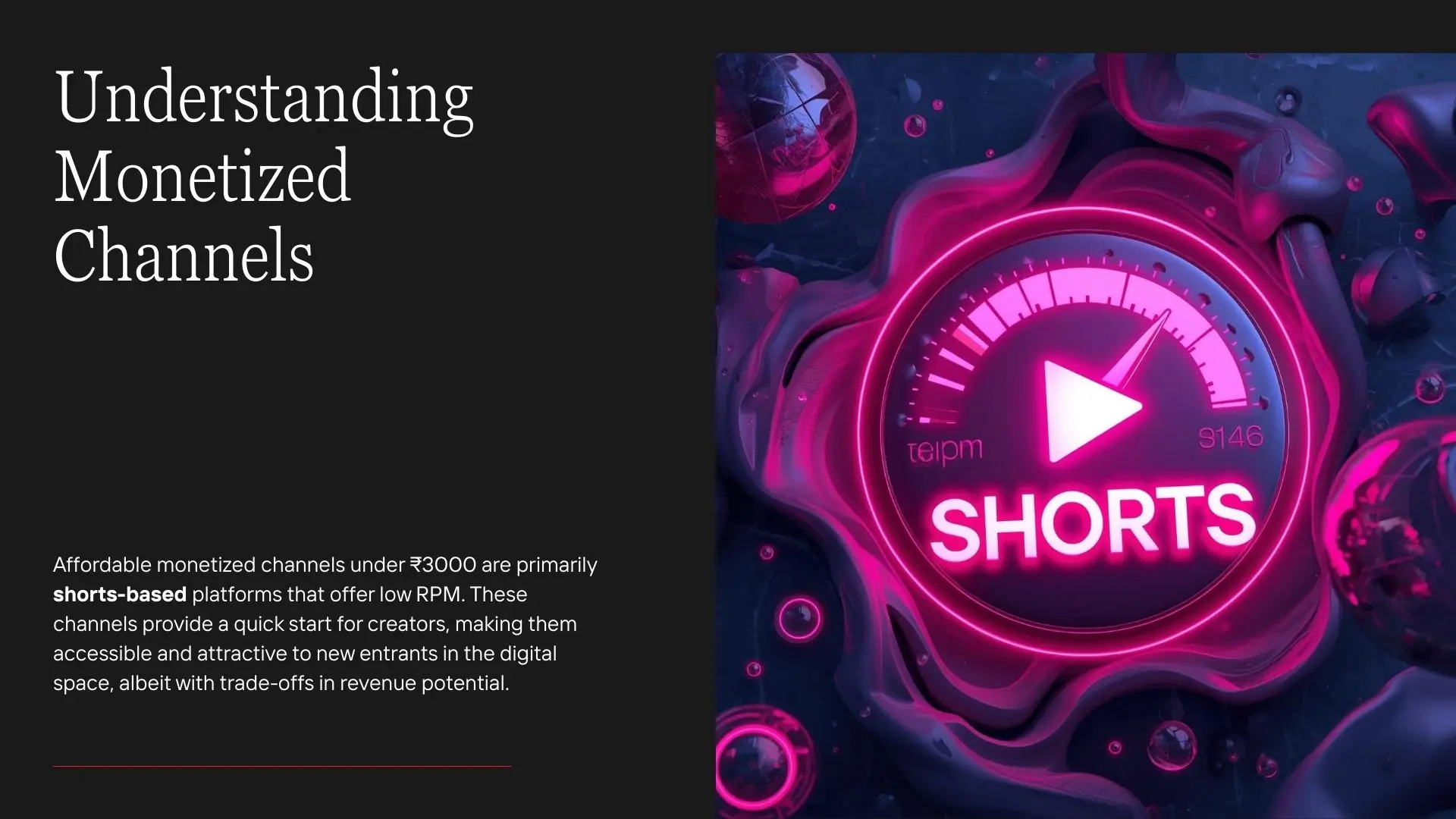 Understanding Monetized Channels in the ₹3000 Range