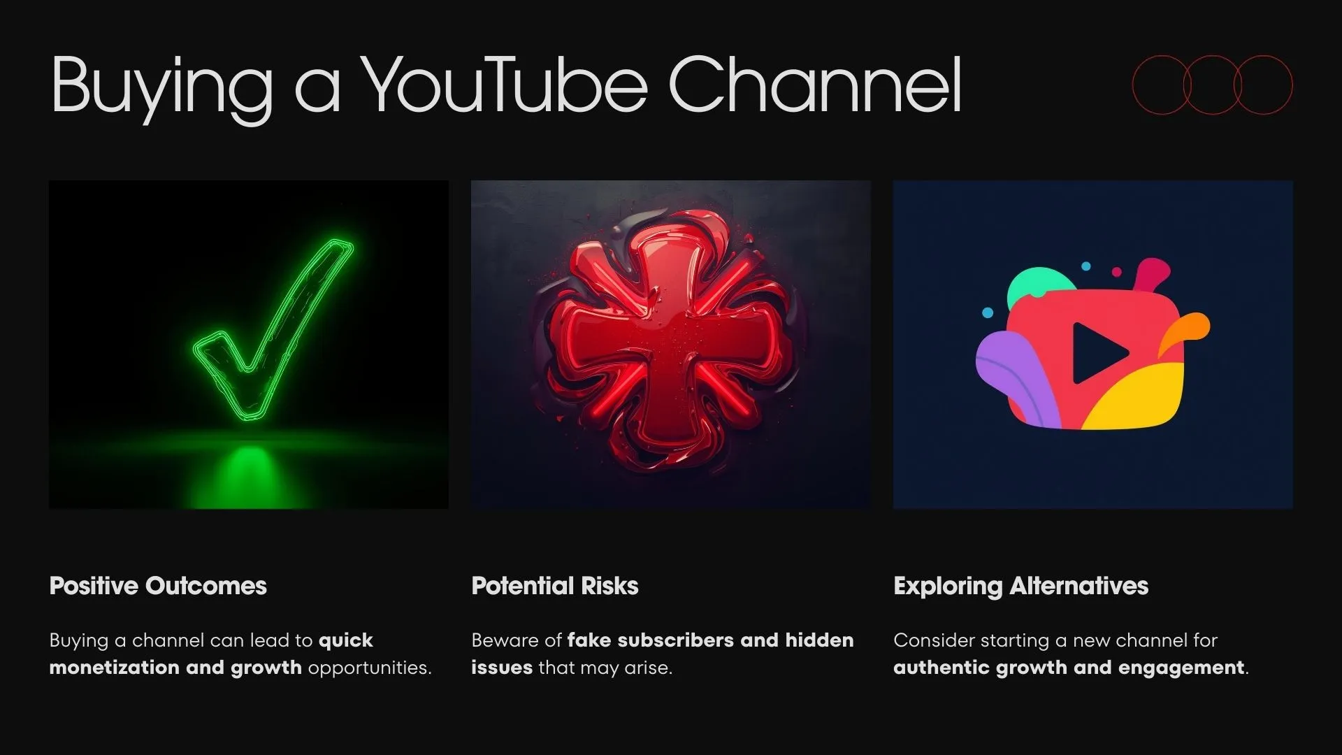 Is It Safe and Legal to Buy a YouTube Channel